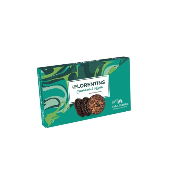 Mint Dark Chocolate Florentines Les Florentins 100g